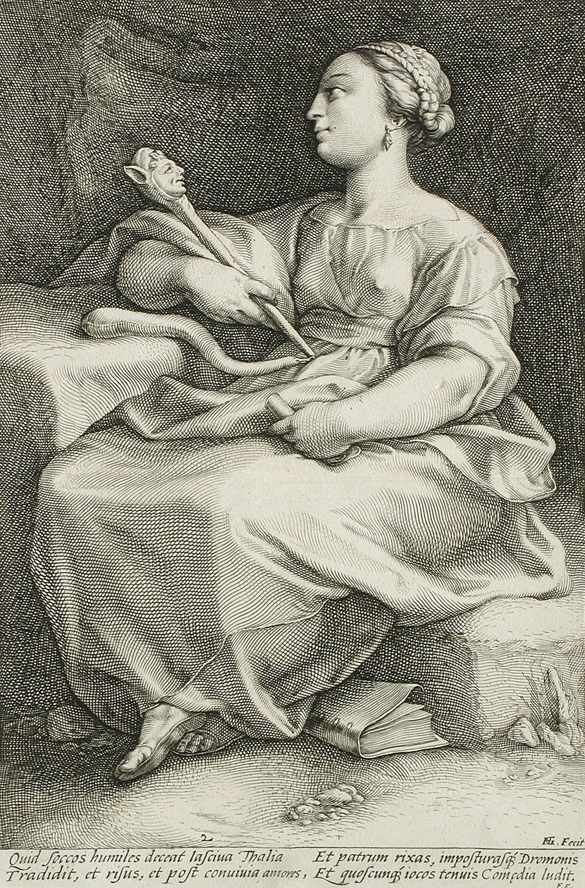 Thalia alkotó: Hendrick Goltzius