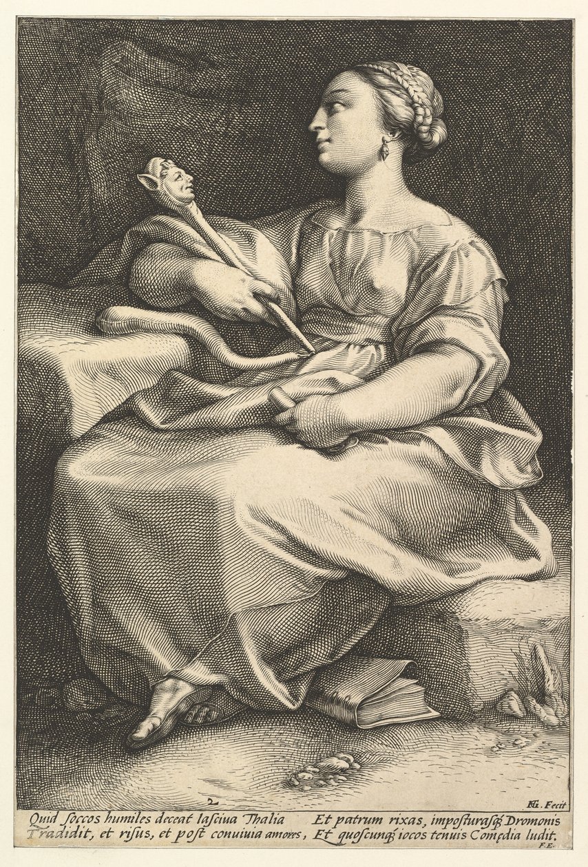 Thaleia alkotó: Hendrick Goltzius