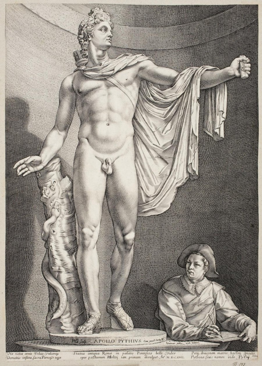 Az Apollo Belvedere alkotó: Hendrick Goltzius