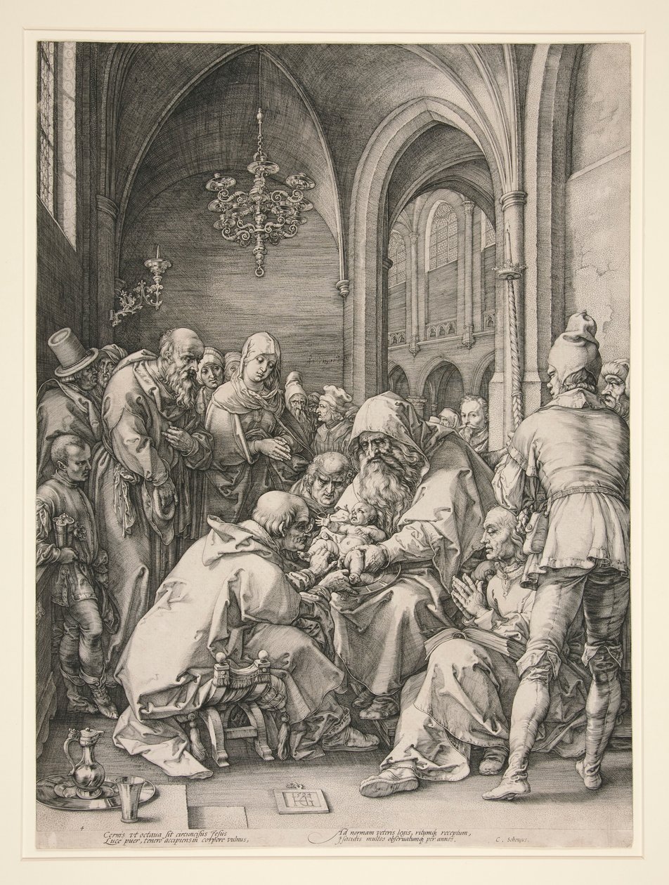 A körülmetélés alkotó: Hendrick Goltzius