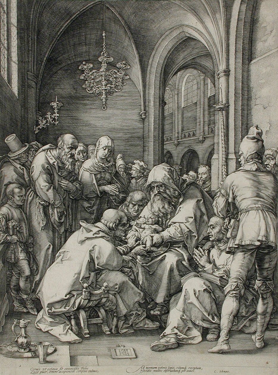 A körülmetélés alkotó: Hendrick Goltzius