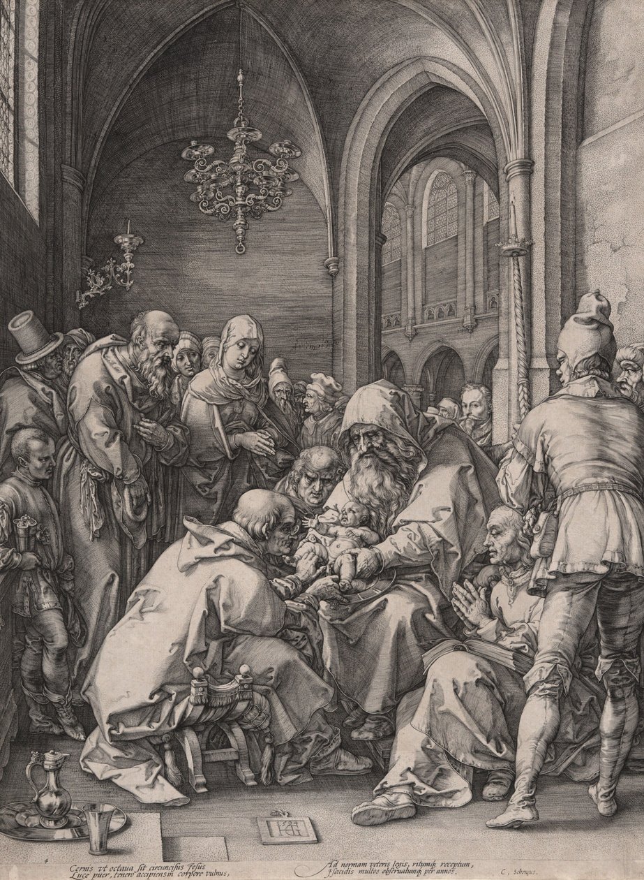 A körülmetélés alkotó: Hendrick Goltzius