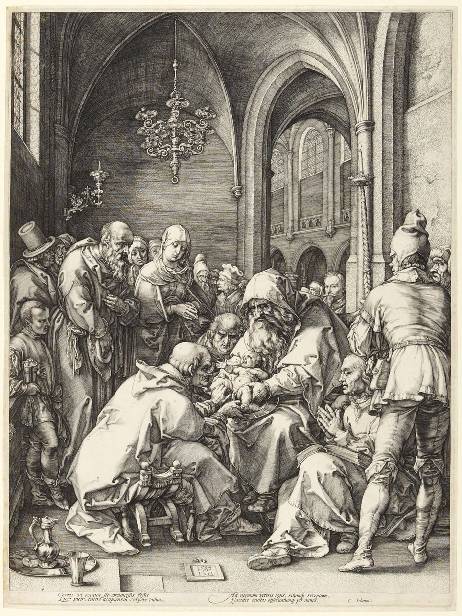 A körülmetélés alkotó: Hendrick Goltzius