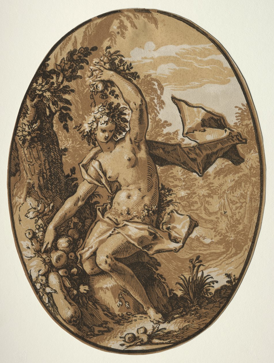 Az istenségek: Proserpine alkotó: Hendrick Goltzius