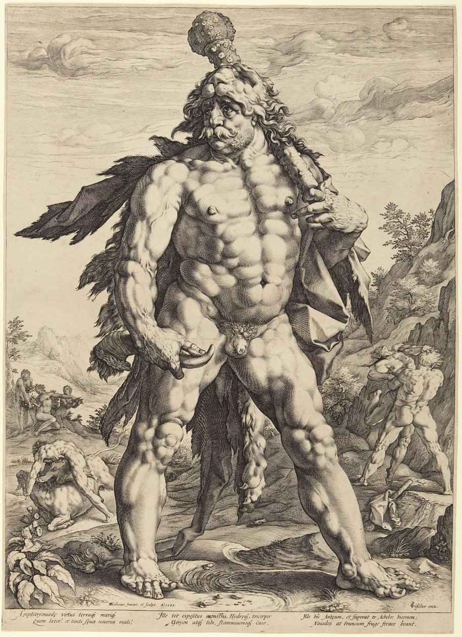 A nagy Herkules, avagy „Knollenman” alkotó: Hendrick Goltzius