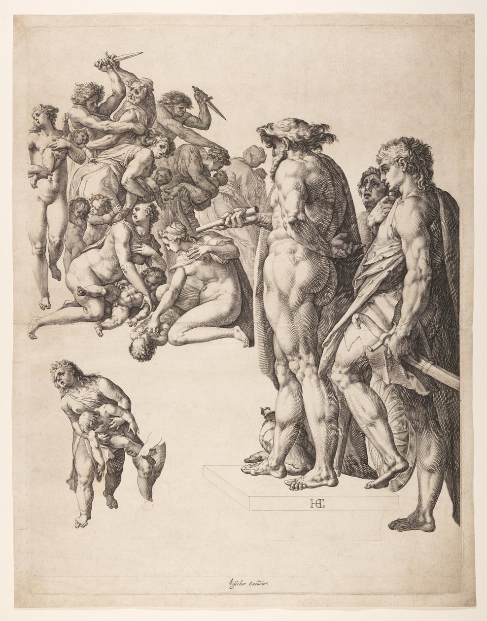 Az ártatlanok lemészárlása alkotó: Hendrick Goltzius
