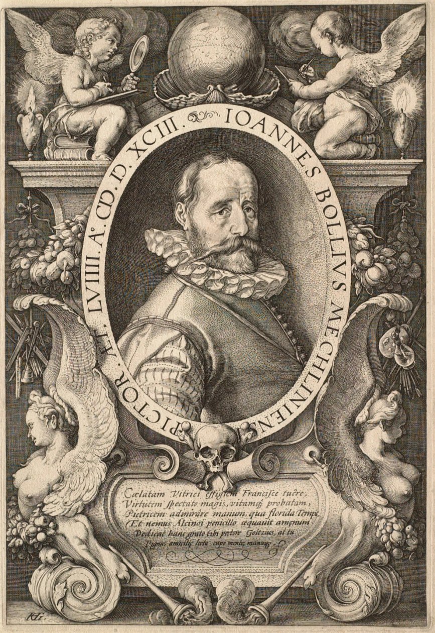 Hans Bol festő (1534-1593) alkotó: Hendrick Goltzius