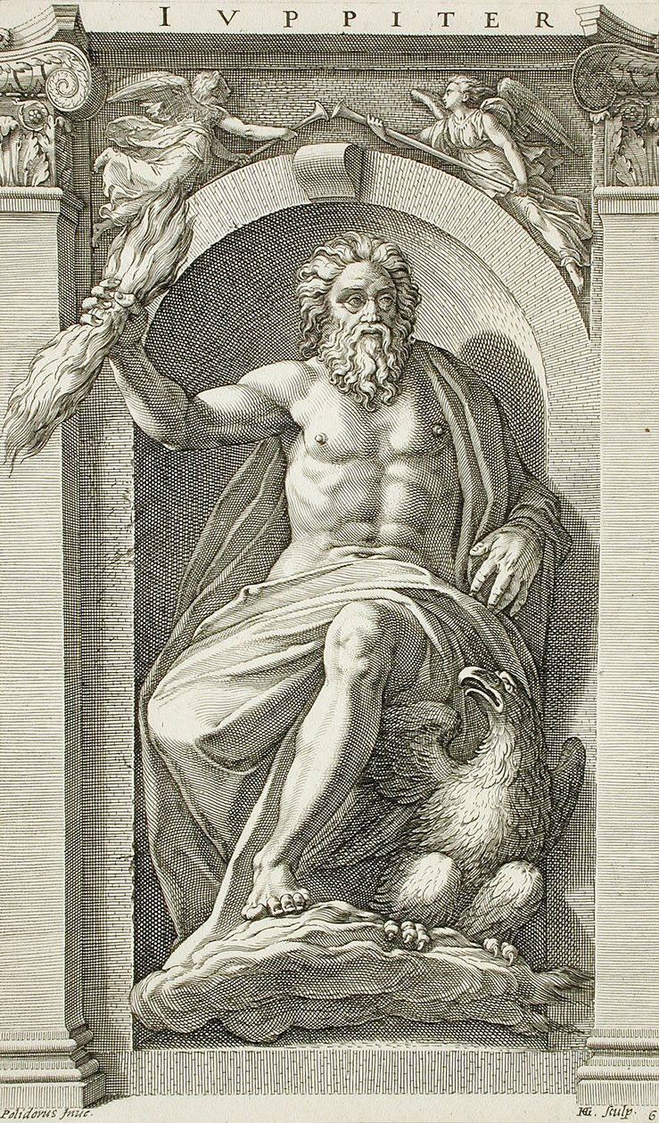 Az antik istenek sorozata alkotó: Hendrick Goltzius