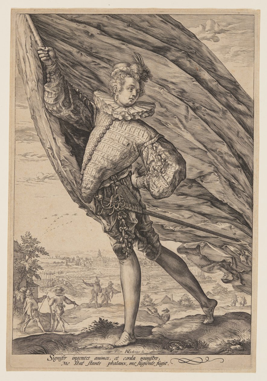 A zászlóvivő alkotó: Hendrick Goltzius