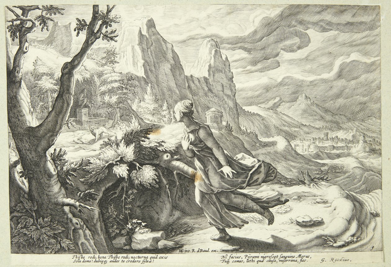 Ez megijedt az oroszlántól alkotó: Hendrick Goltzius