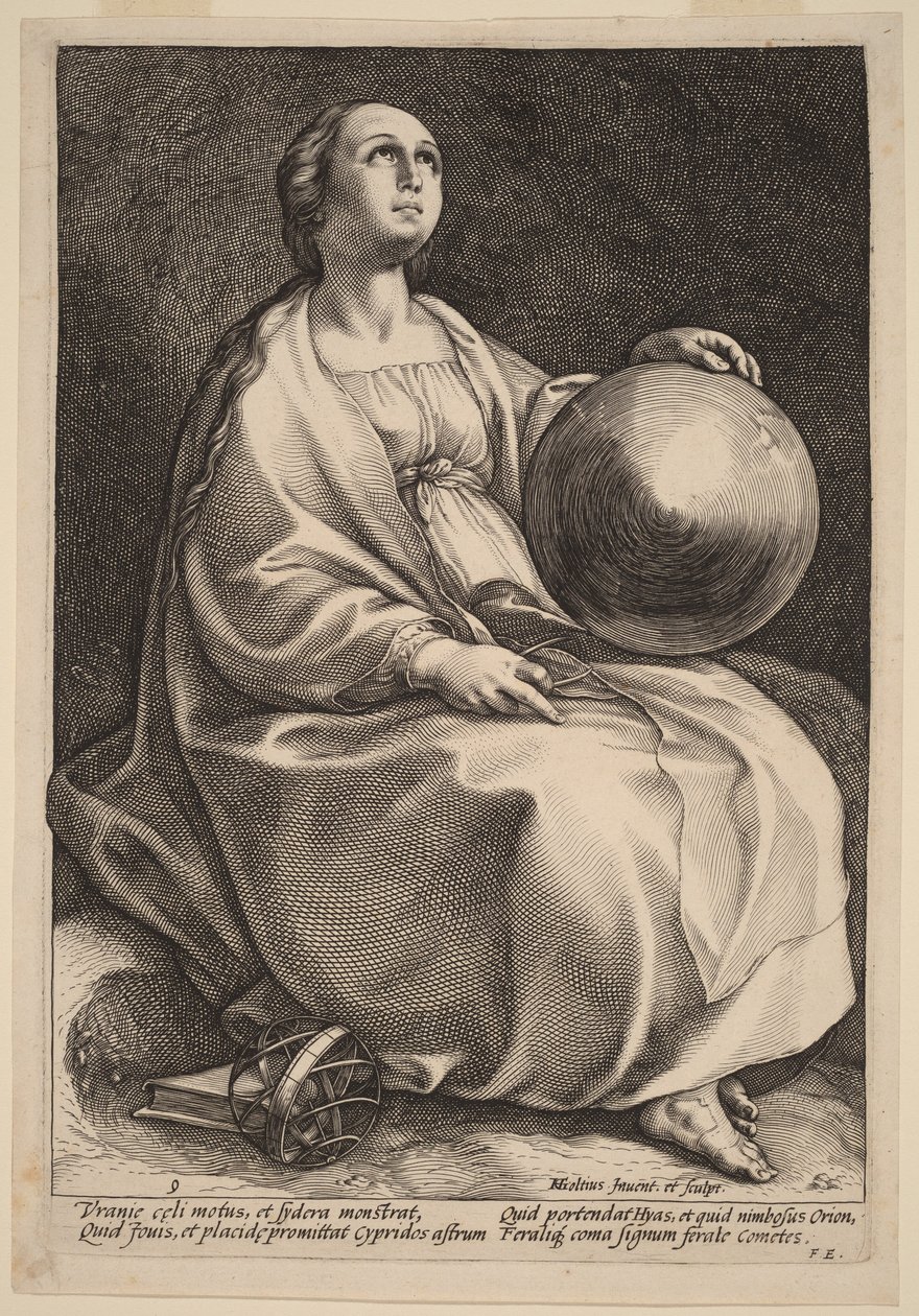 Urania alkotó: Hendrick Goltzius