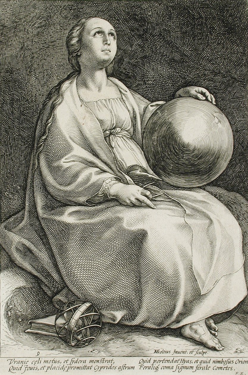 Uránia alkotó: Hendrick Goltzius