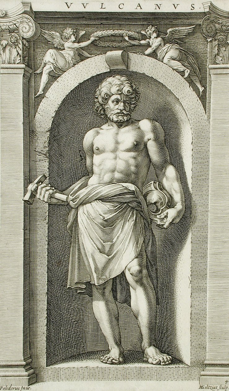 Vulcanus alkotó: Hendrick Goltzius