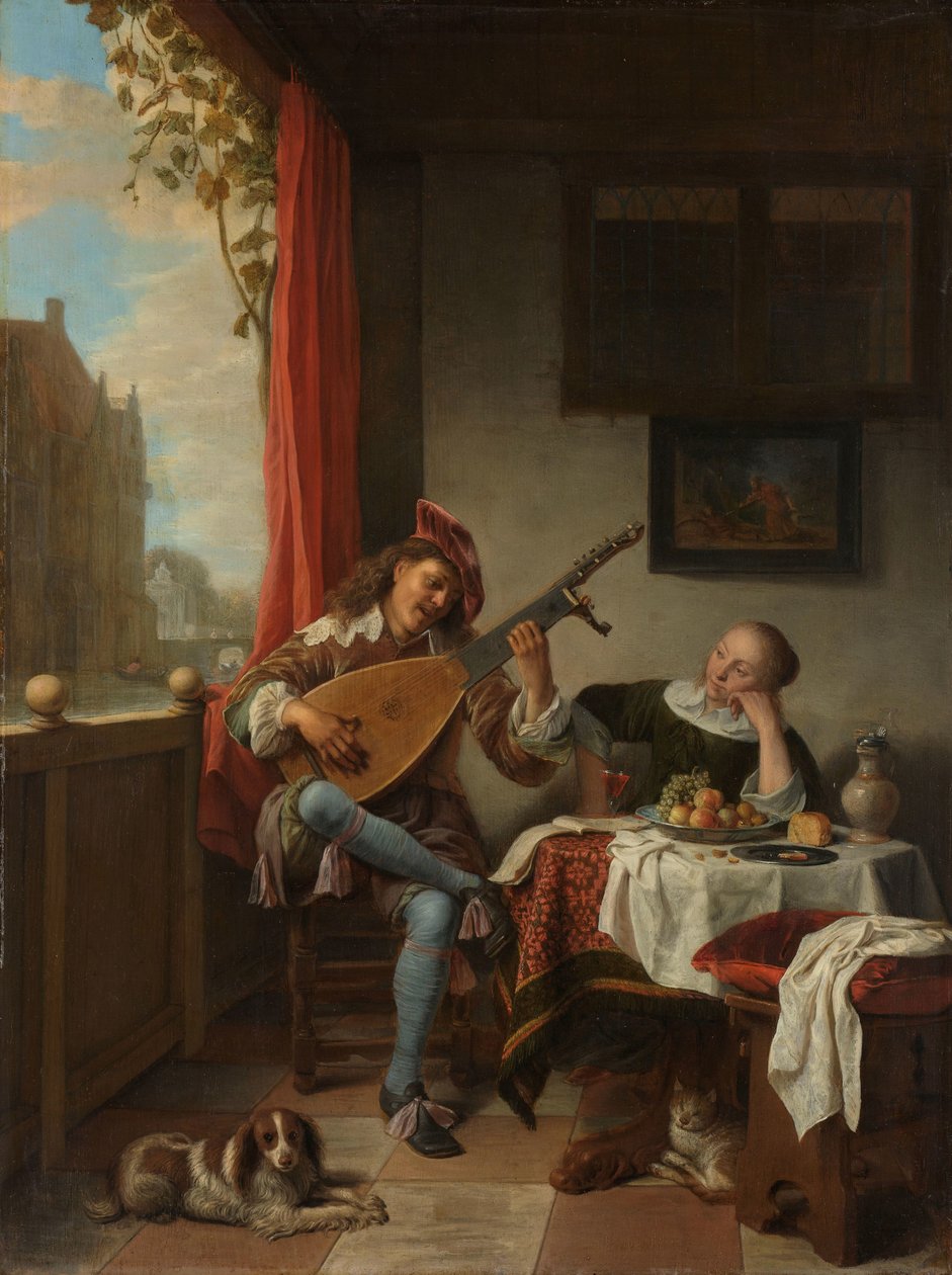 A lantos Lantjátékos alkotó: Hendrick Martensz. Sorgh