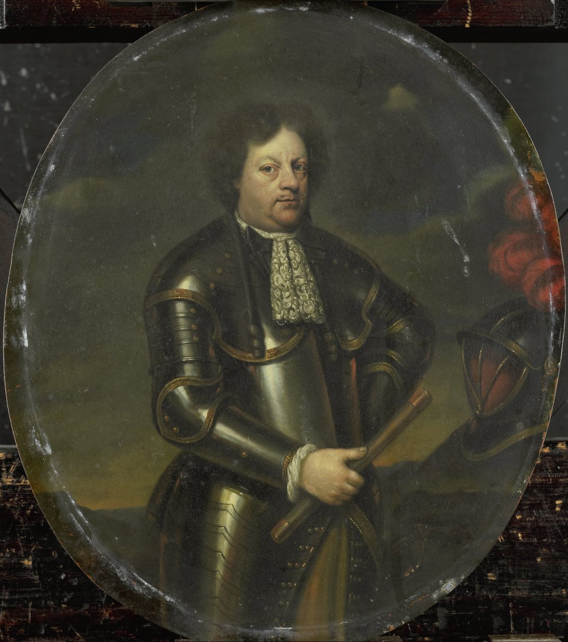 Hans Willem vezérőrnagy, van Aylva báró portréja, akit A félelmetes tábornoknak hívnak alkotó: Hendrick de Valk