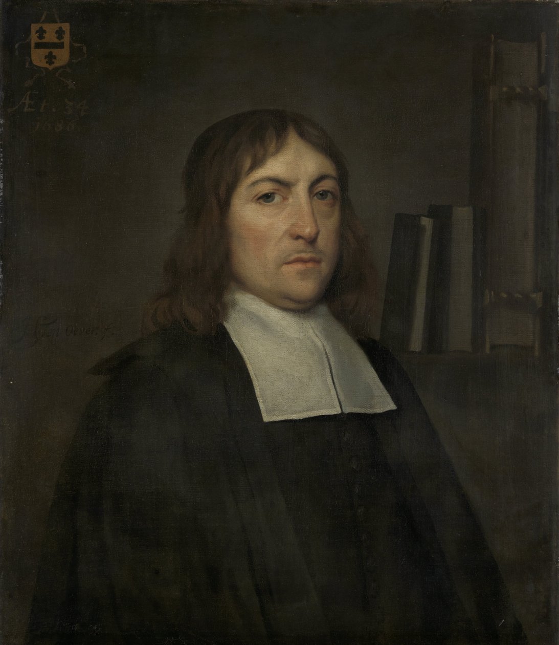 Barend Hakvoort portréja (1652-1735) alkotó: Hendrick ten Oever