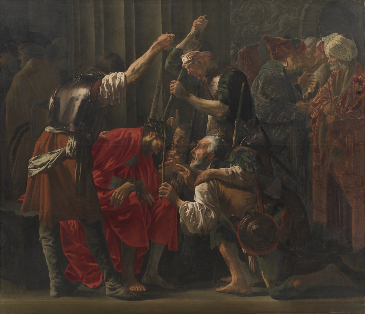 A tövissel megkoronázott Krisztus alkotó: Hendrick ter Brugghen