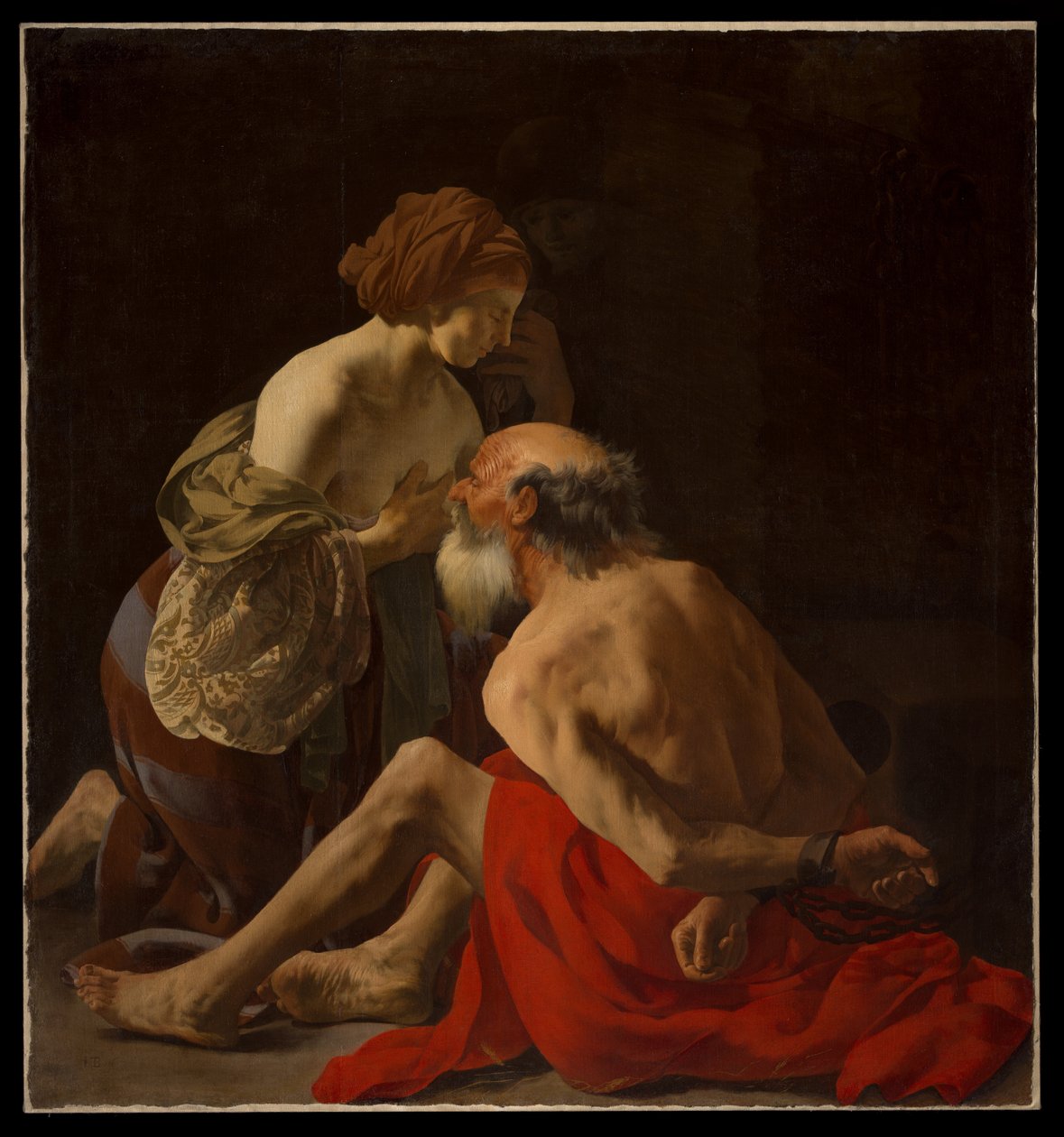 Római irgalmasság alkotó: Hendrick ter Brugghen