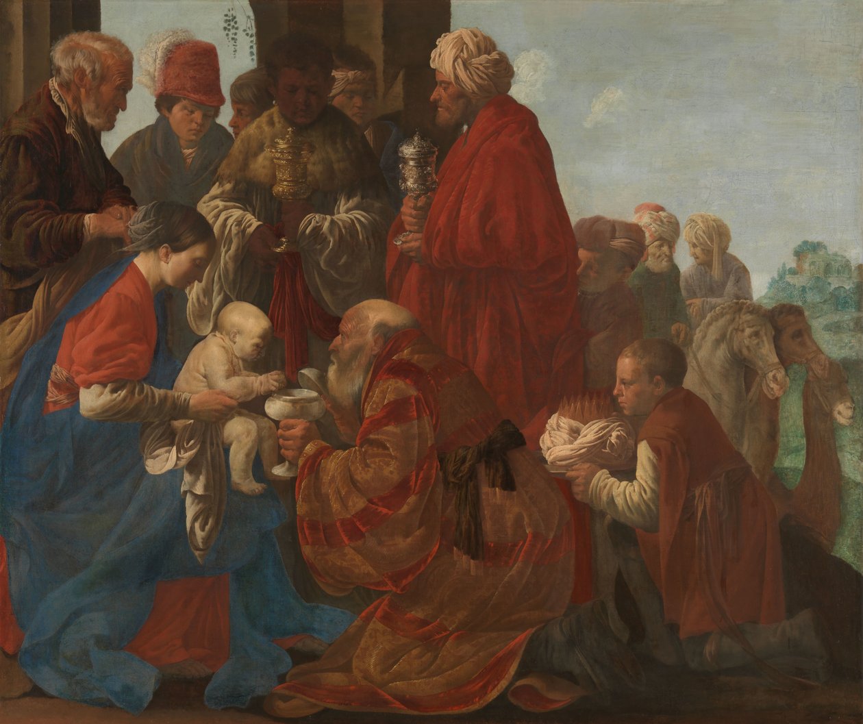 A királyok imádása A mágusok imádása alkotó: Hendrick ter Brugghen