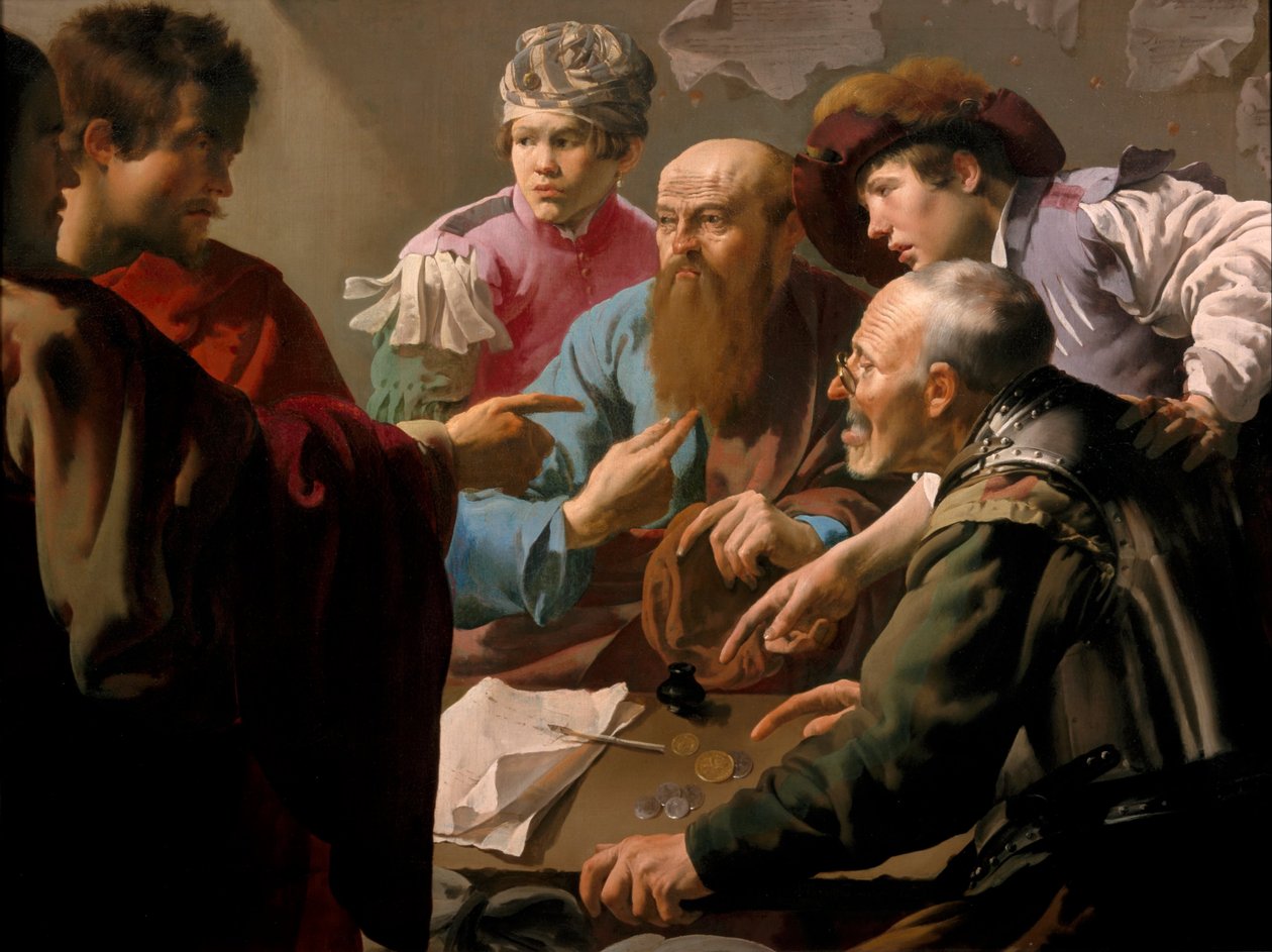 Szent Máté hivatása alkotó: Hendrick ter Brugghen