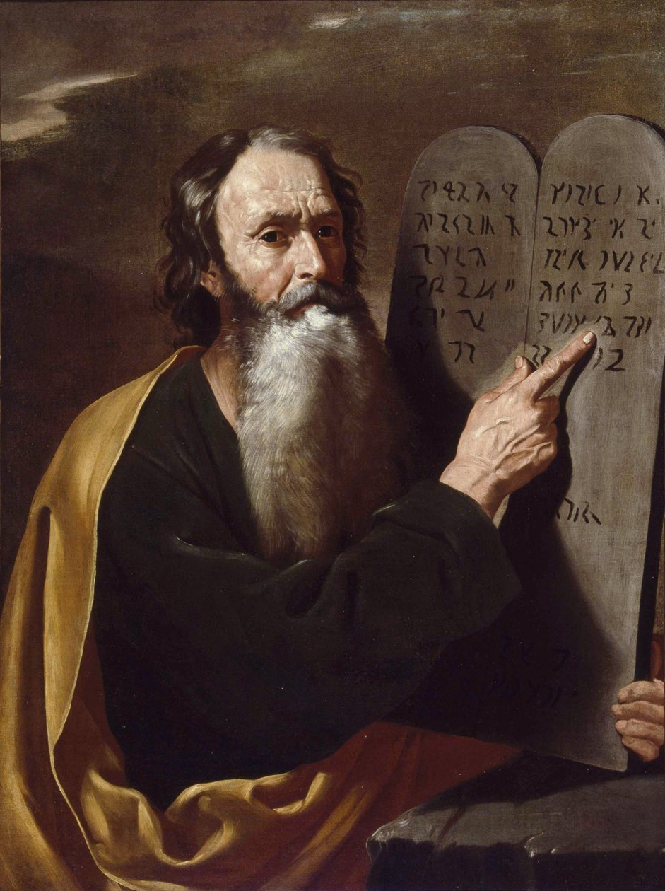 Moses par Somer (Someren), Hendrick van (1607-1656). Olaj, vászon, méret: 94x73, kb 1638, Magángyűjtemény alkotó: Hendrick van (attr.to) Somer