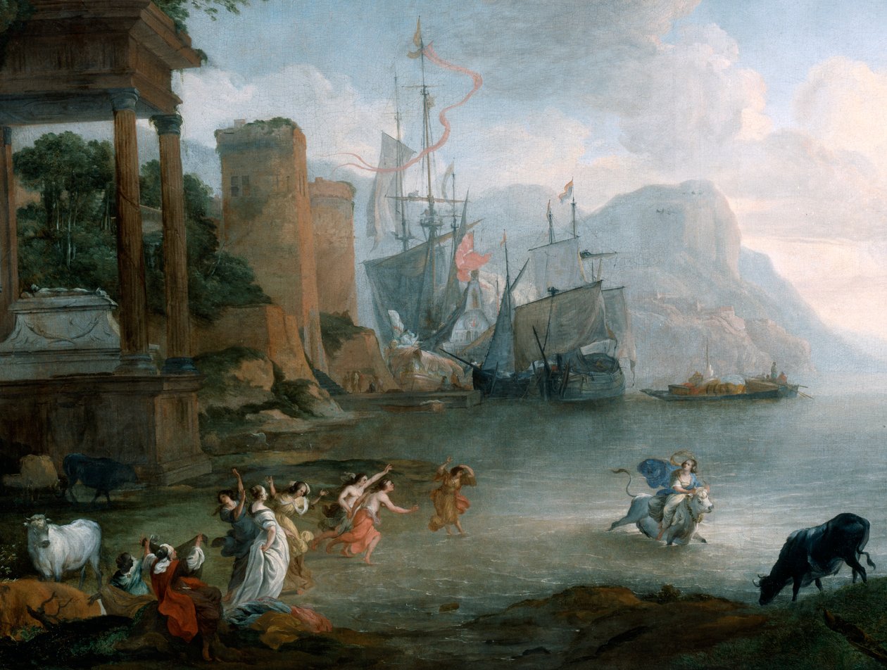 „Európa elrablása”, 17. század. alkotó: Hendrick van Minderhout