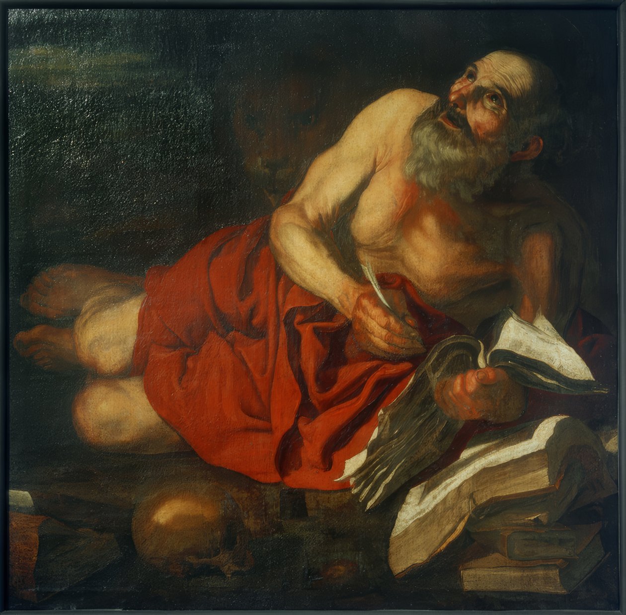 Szent Jeromos írás alkotó: Hendrick van Somer