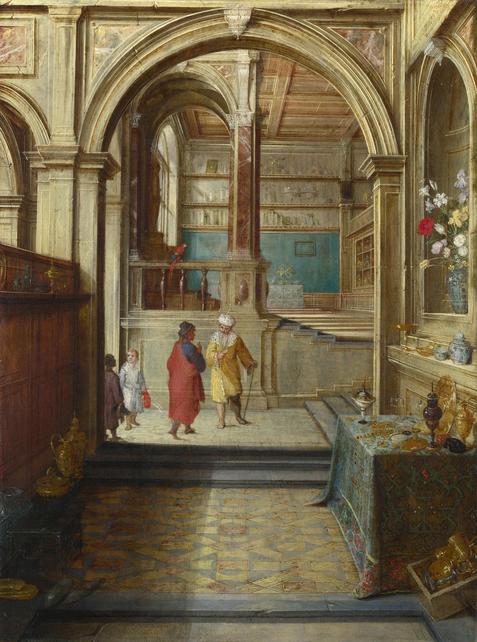 Kroiszosz és Szolón, c. 1610 alkotó: Hendrick van Steenwyck the Younger
