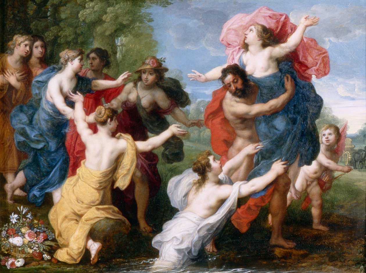 Plútó és Perszephoné, 1610 körül (olaj, tábla) alkotó: Hendrick van and Brueghel Jan (1568 1625) Balen