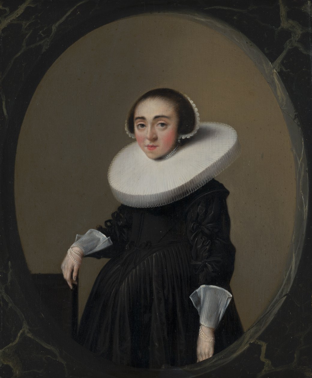 Anna Hooftman portréja alkotó: Hendrick Gerritsz Pot