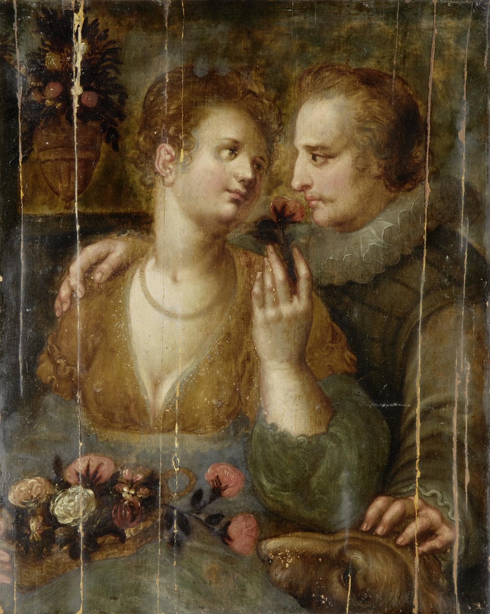 Udvari jelenet alkotó: Hendrik Goltzius