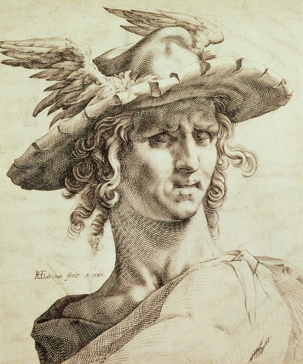 higany (ceruza) alkotó: Hendrik Goltzius