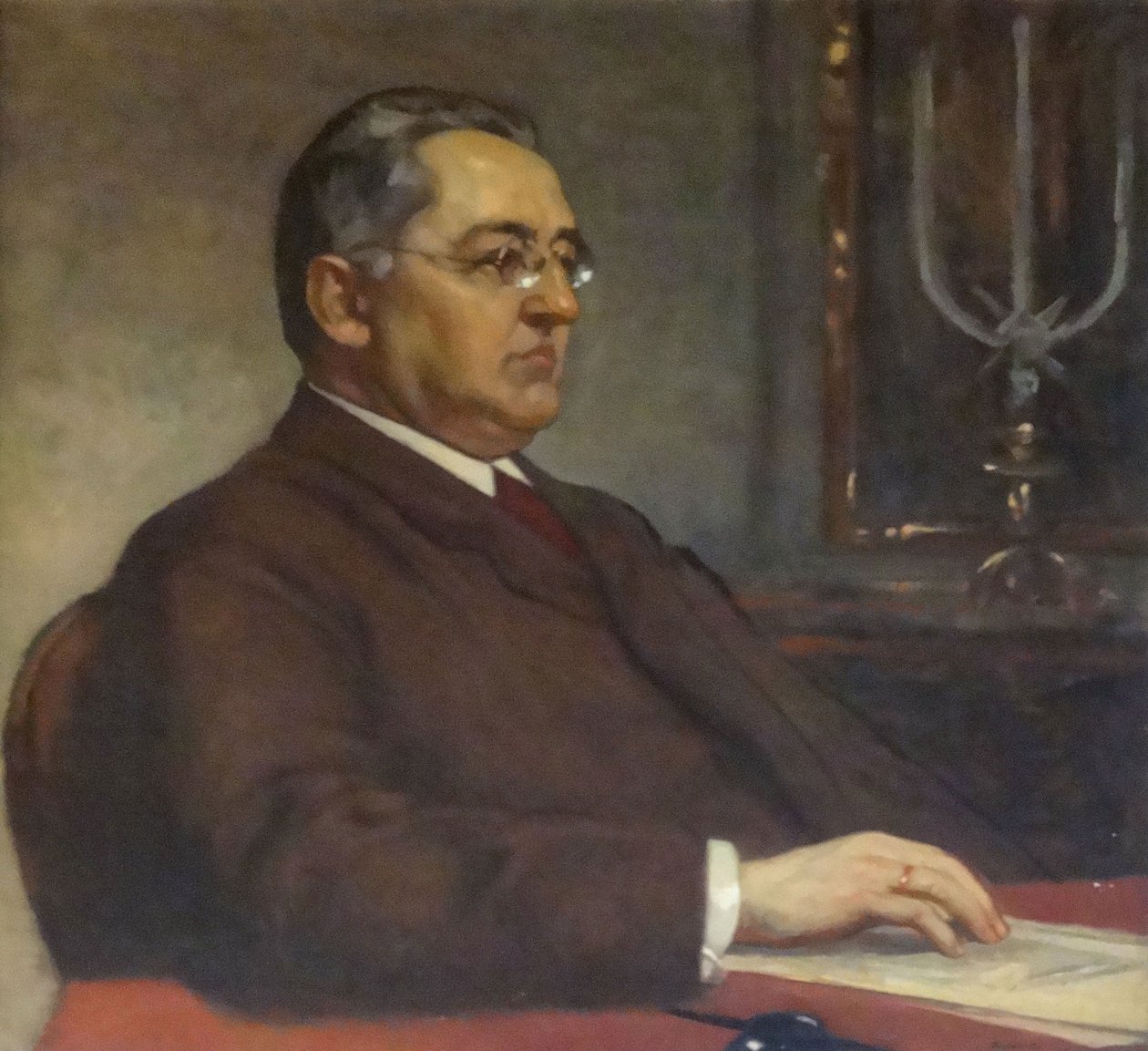 Hendrik IJssel de Schepper (1844-1909) arcképe alkotó: Hendrik Haverman