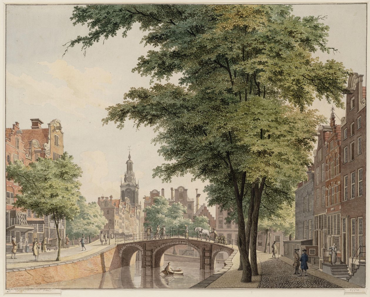 Leliegracht alkotó: Hendrik Keun