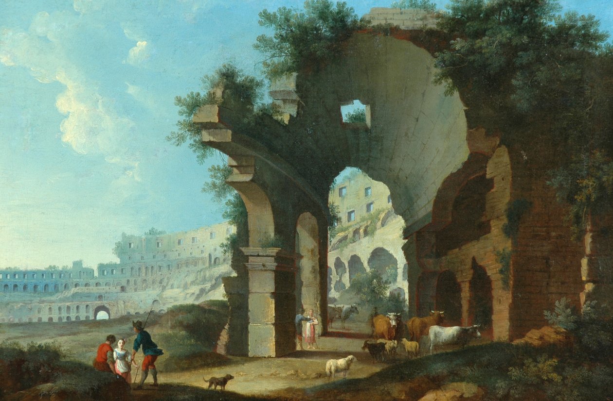A római Colosseum alkotó: Hendrik van Lint