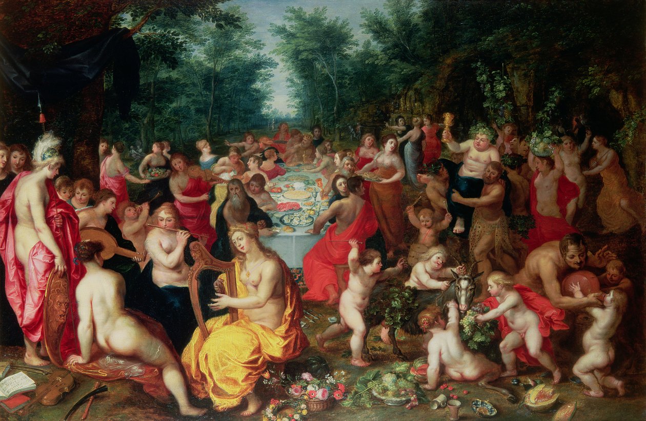 Az istenek ünnepe alkotó: Hendrik van the Elder Balen