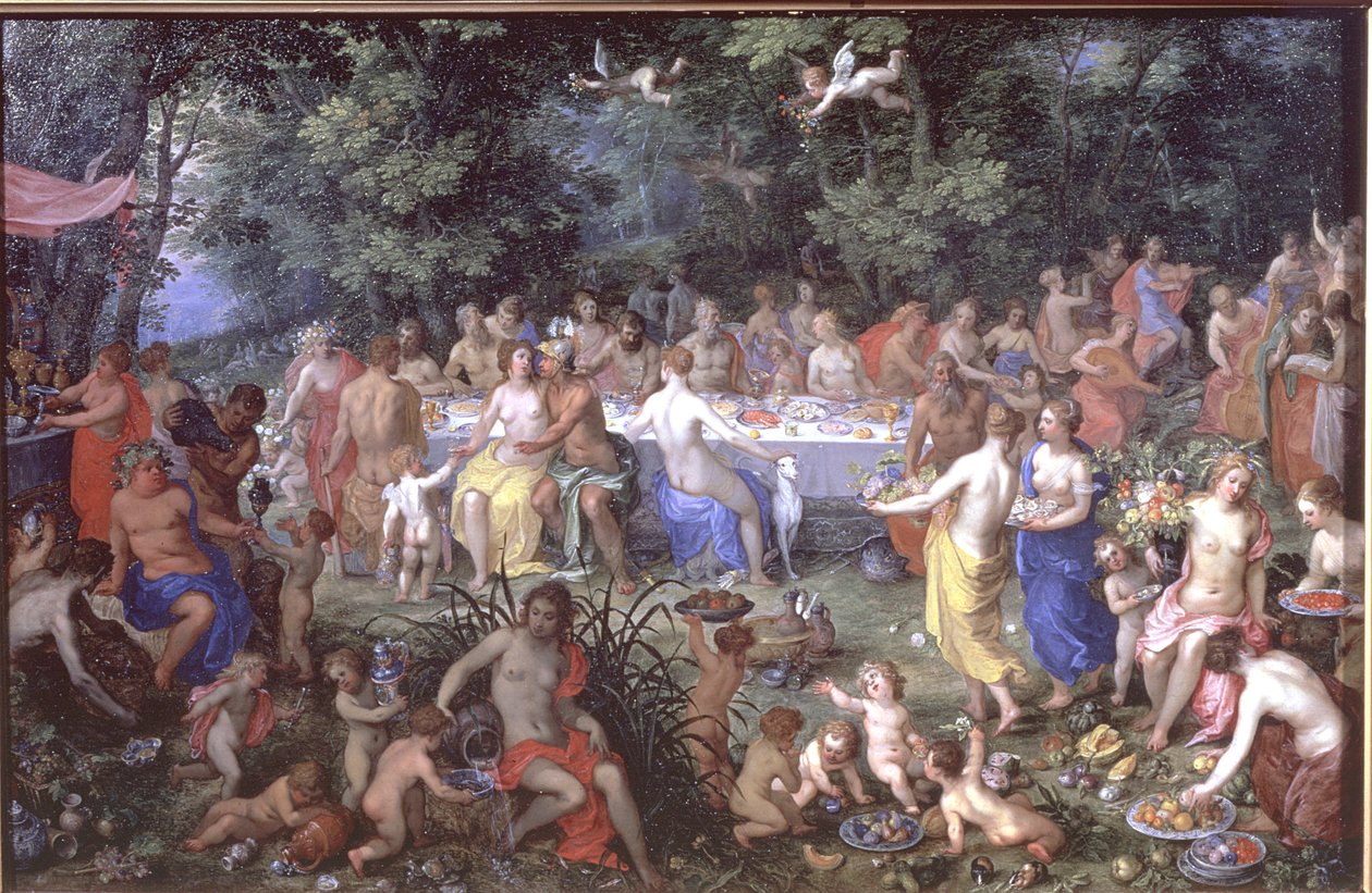 Az istenek ünnepe alkotó: Hendrik van the Elder Balen