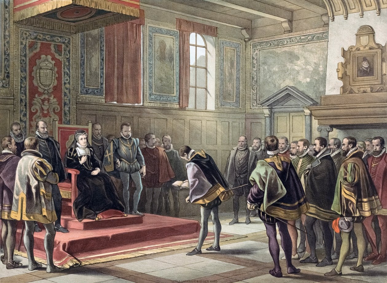 Kompromisszum vagy Nemesek Szövetsége alkotó: Hendrik Albert van (after) Trigt