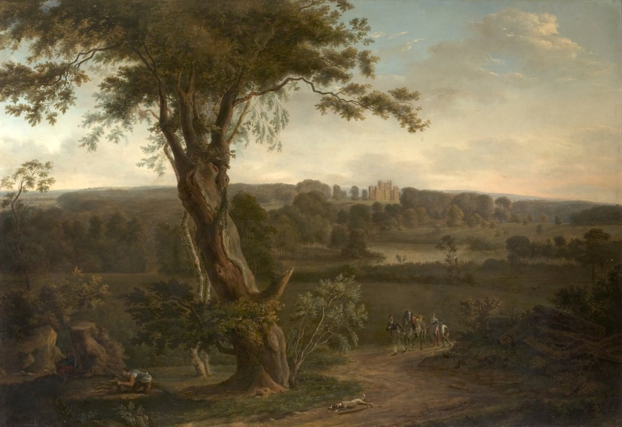 Wollaton Hall Park, Nottingham, 1795 alkotó: Hendrik Frans de Cort