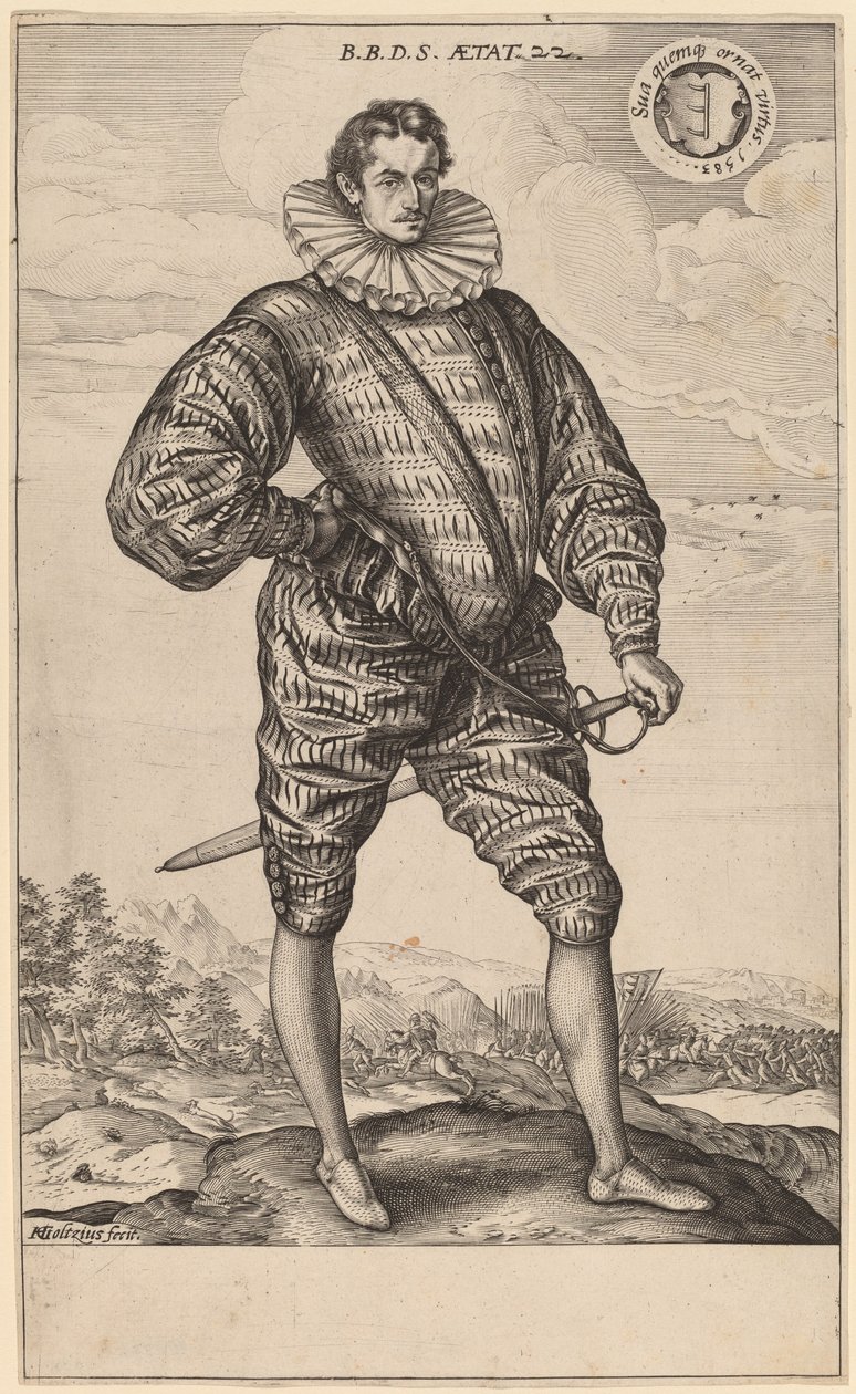 Balthasar Bathory de Somloy alkotó: Hendrik Goltzius
