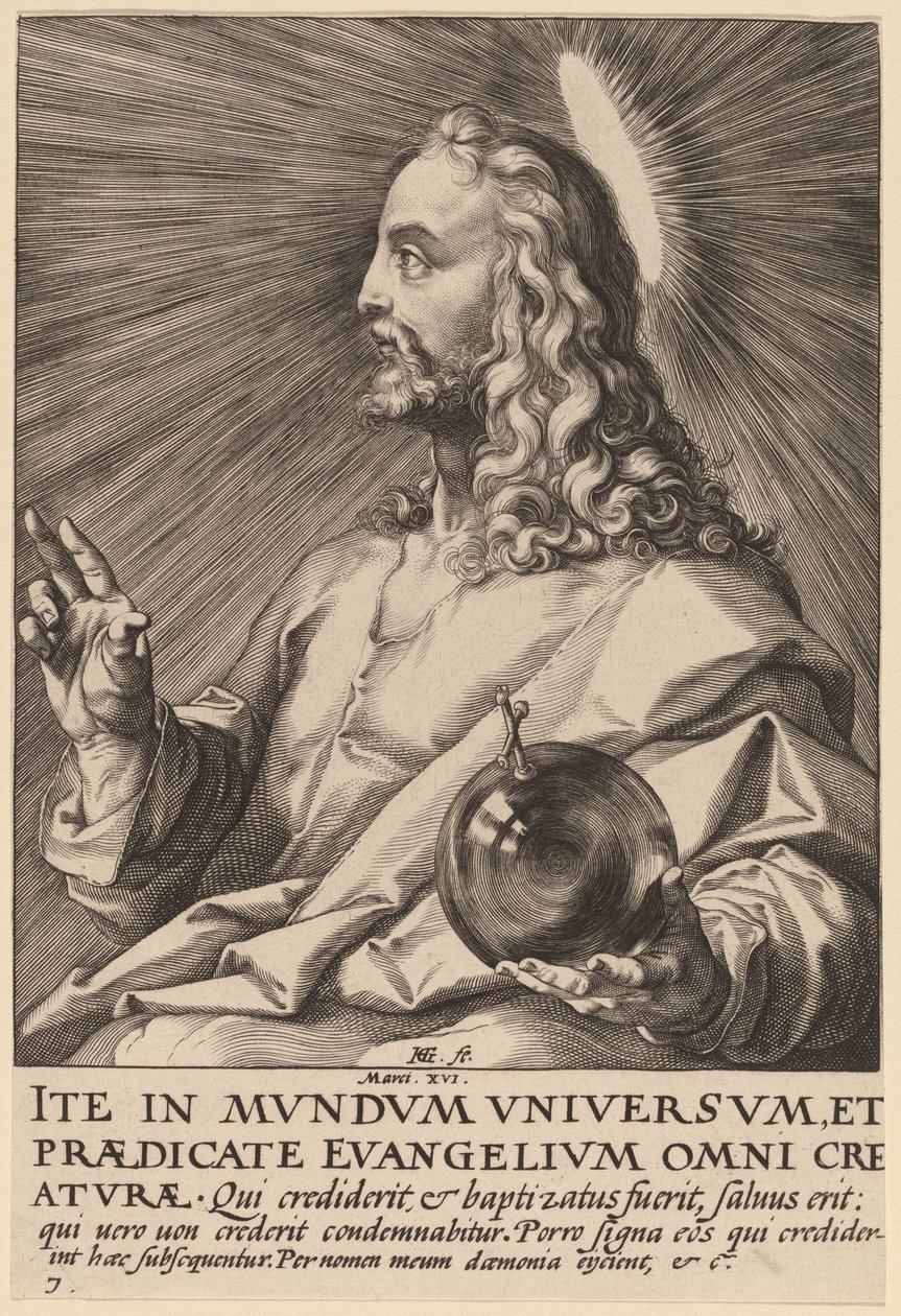 Krisztus előtt, Salvatore alkotó: Hendrik Goltzius