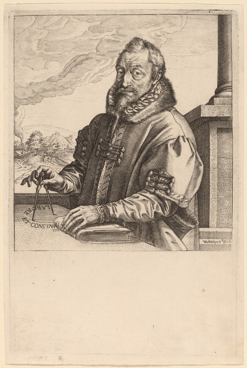 Christopher Plantin alkotó: Hendrik Goltzius