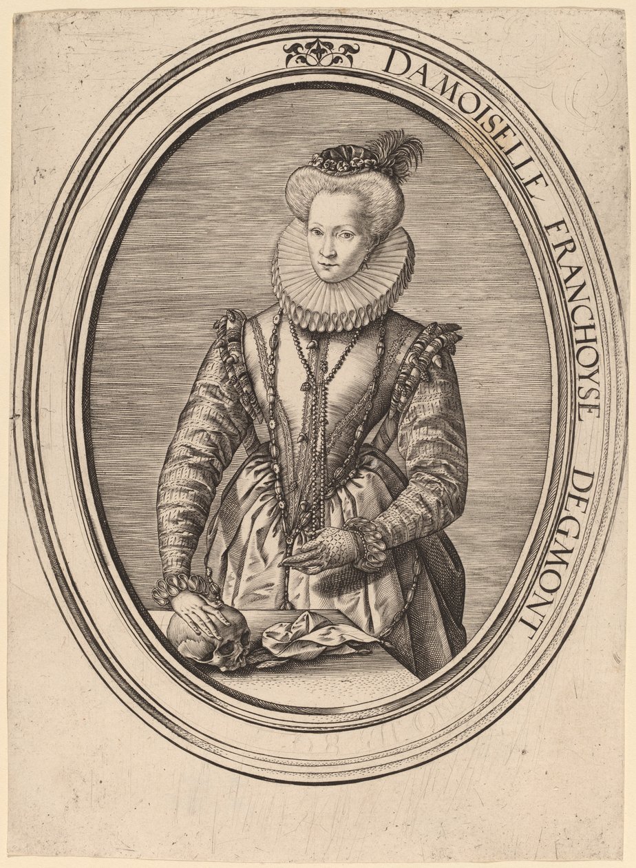 Françoise van Egmond alkotó: Hendrik Goltzius