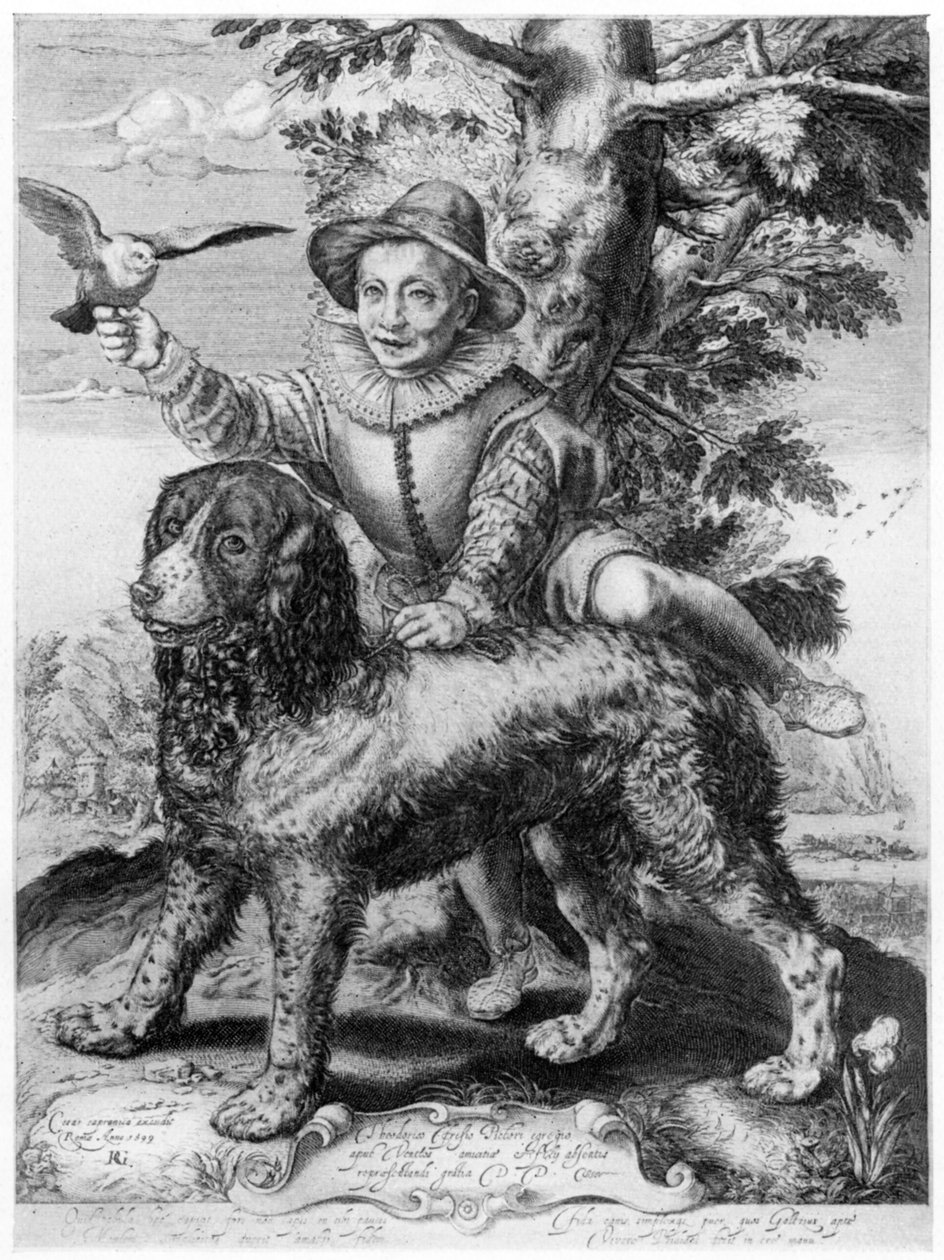 Goltziuss-metszet barátja, Theodore Frisius fiáról, Róma, 1599, 1913. alkotó: Hendrik Goltzius
