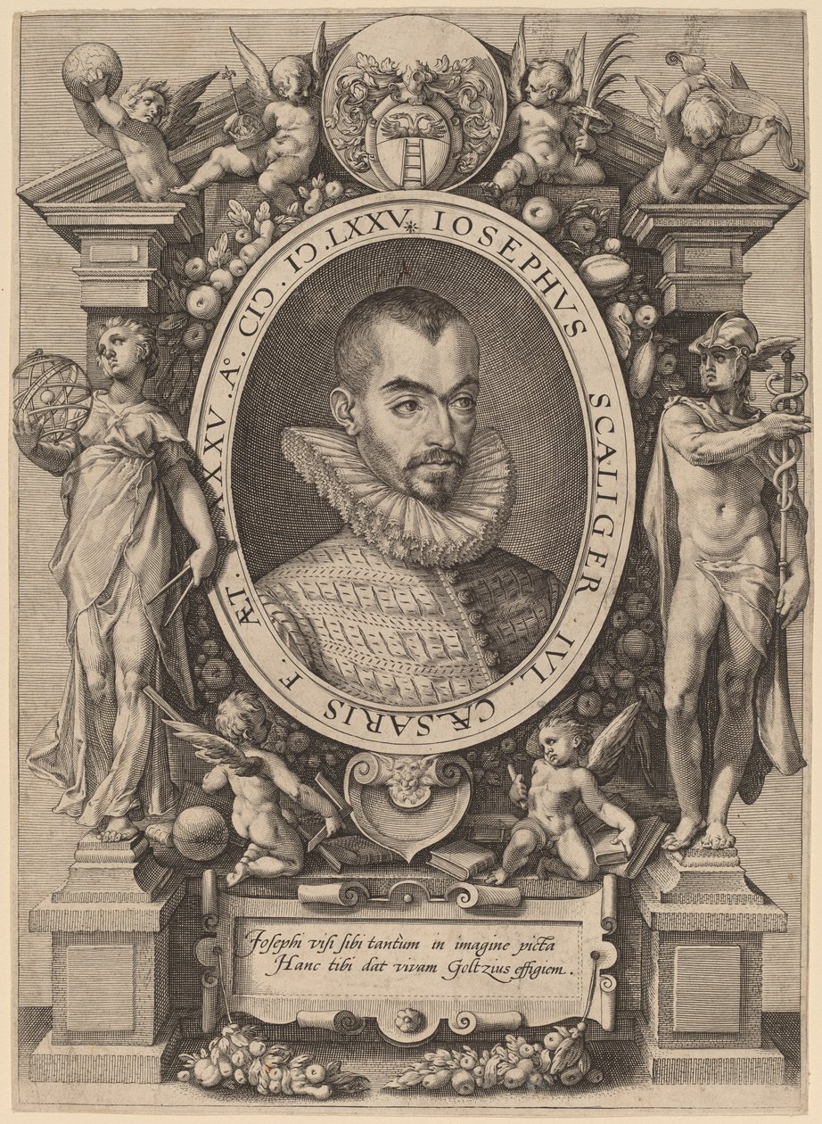 Josephus Justus Scaliger alkotó: Hendrik Goltzius