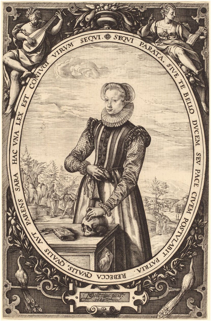 Josina Hamels alkotó: Hendrik Goltzius