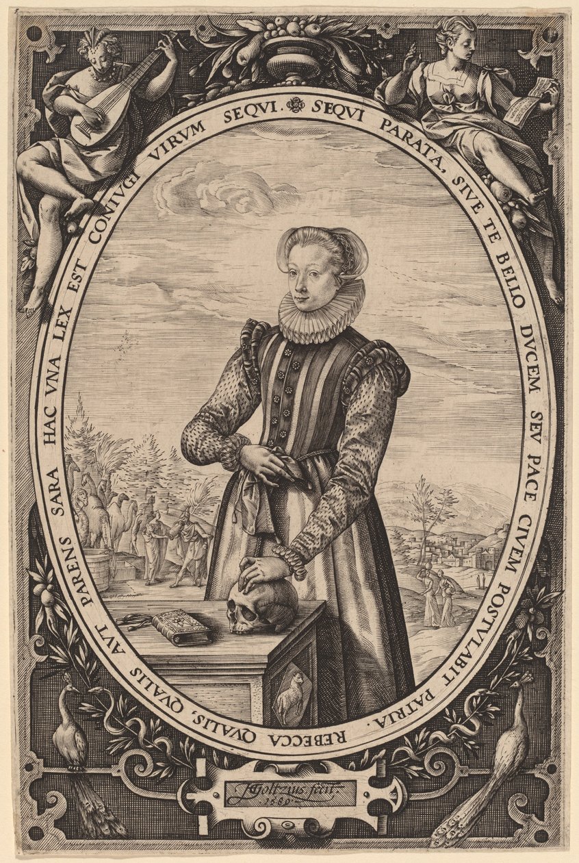 Josina Hamels alkotó: Hendrik Goltzius