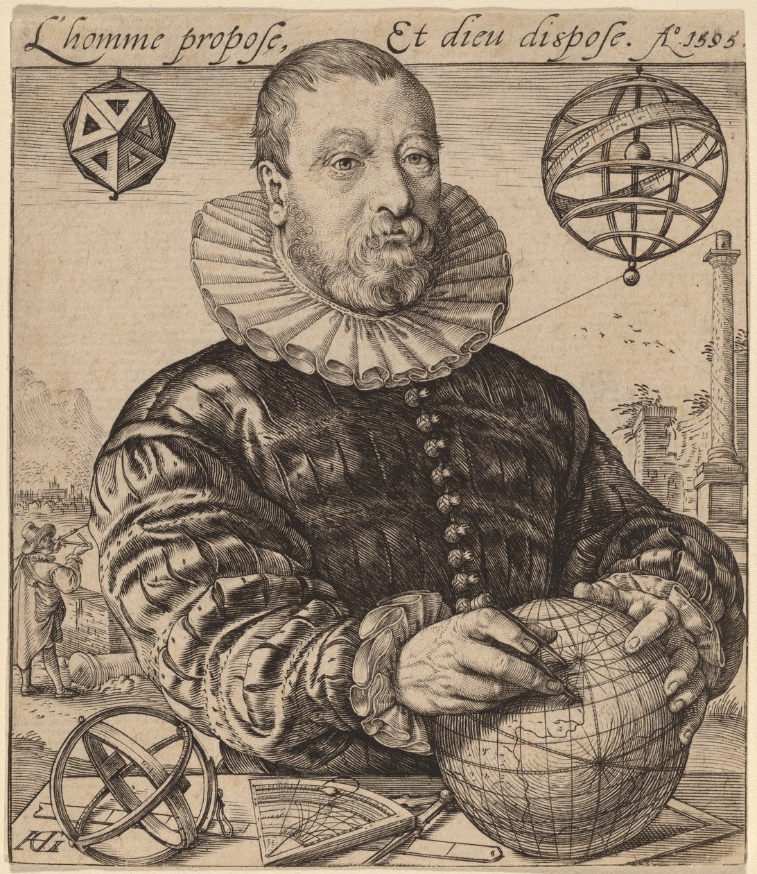 Nicolaus Petri Deventerből alkotó: Hendrik Goltzius