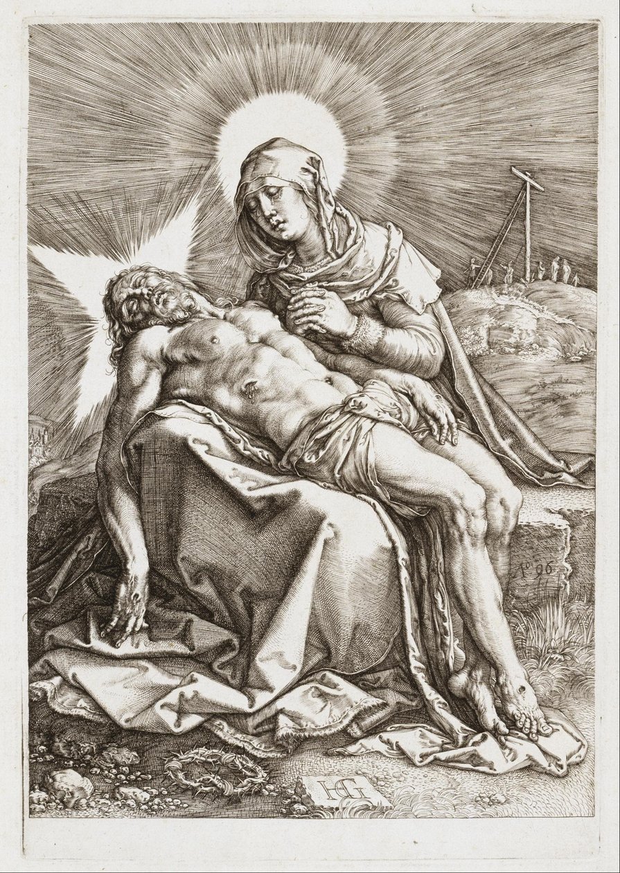 Pieta alkotó: Hendrik Goltzius