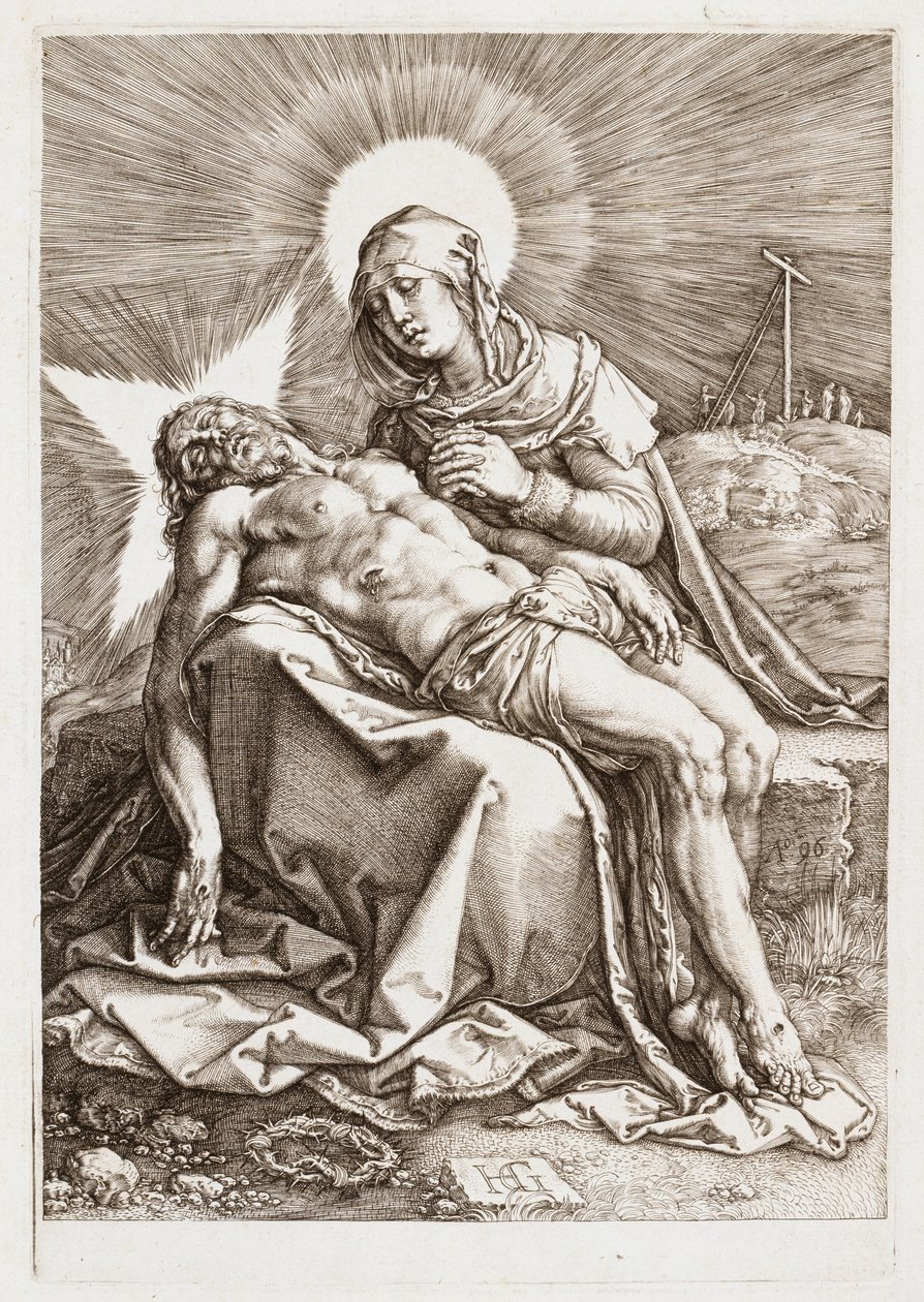 Pieta alkotó: Hendrik Goltzius